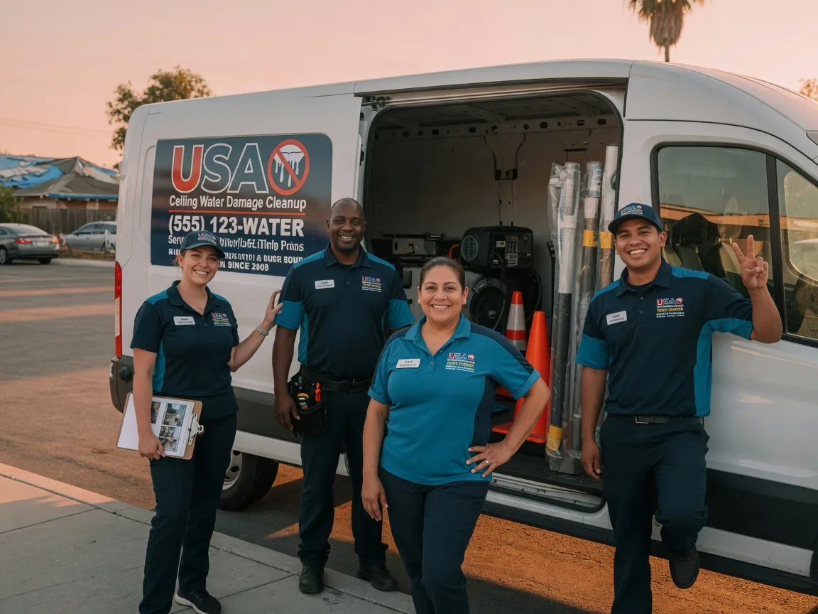 Ceiling Water Damage Restoration company in Cassel, CA